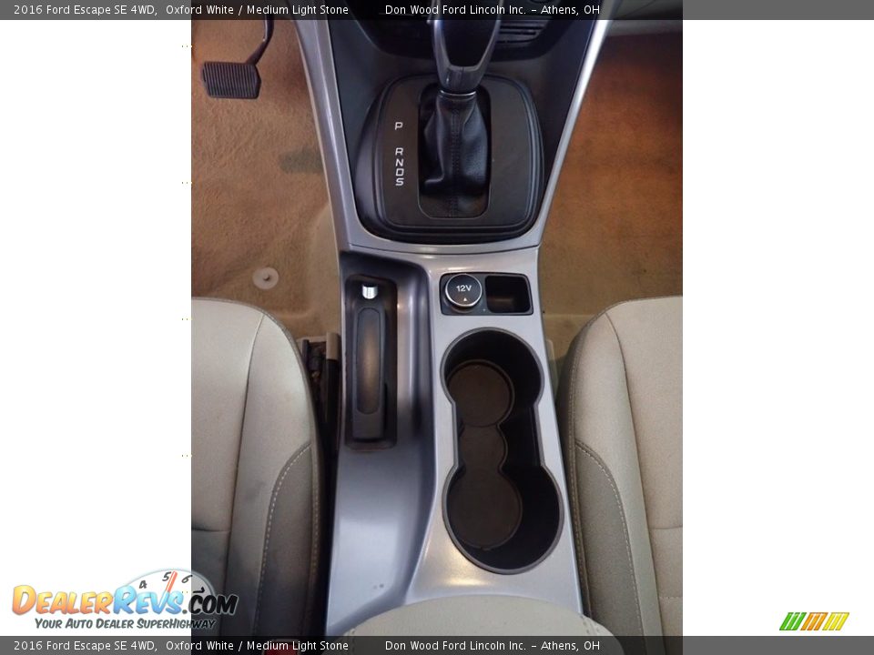 2016 Ford Escape SE 4WD Oxford White / Medium Light Stone Photo #33