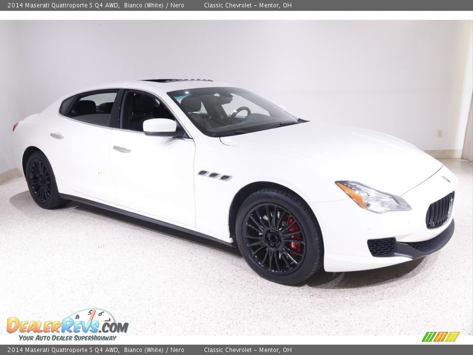 2014 Maserati Quattroporte S Q4 AWD Bianco (White) / Nero Photo #1