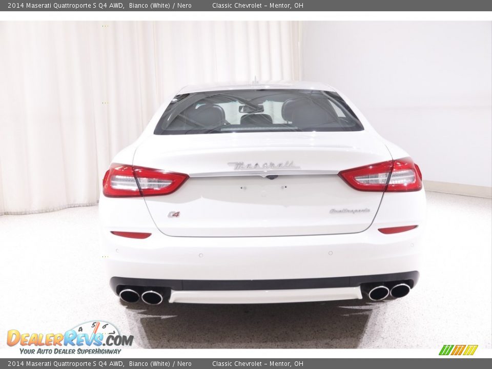 2014 Maserati Quattroporte S Q4 AWD Bianco (White) / Nero Photo #22