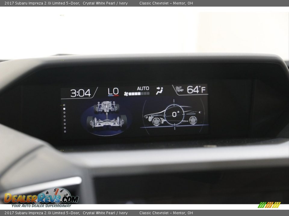 Controls of 2017 Subaru Impreza 2.0i Limited 5-Door Photo #11