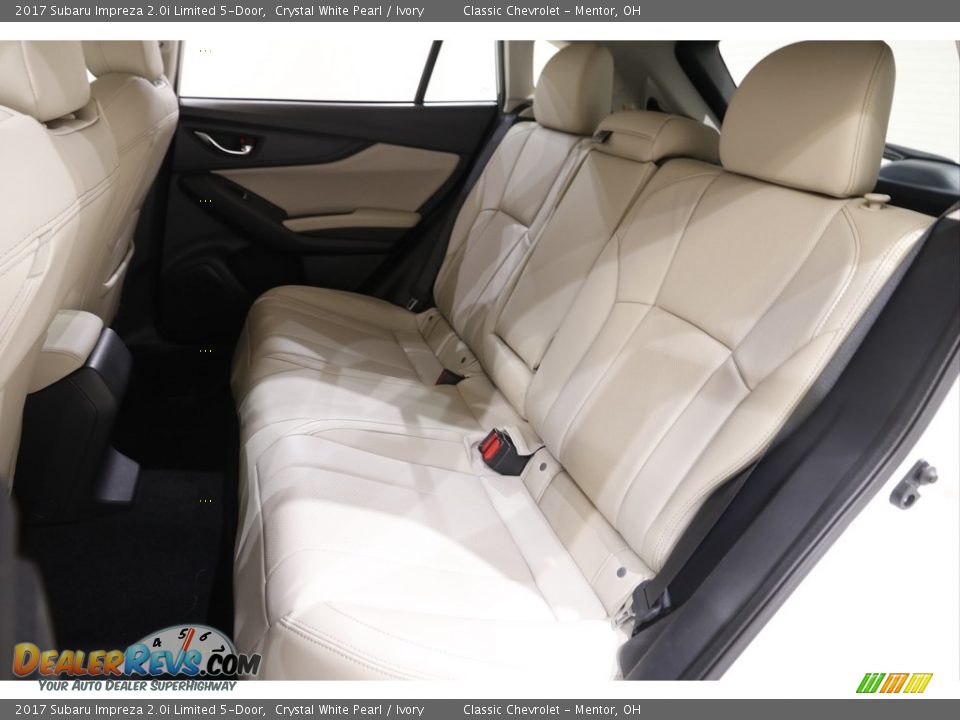 Rear Seat of 2017 Subaru Impreza 2.0i Limited 5-Door Photo #23