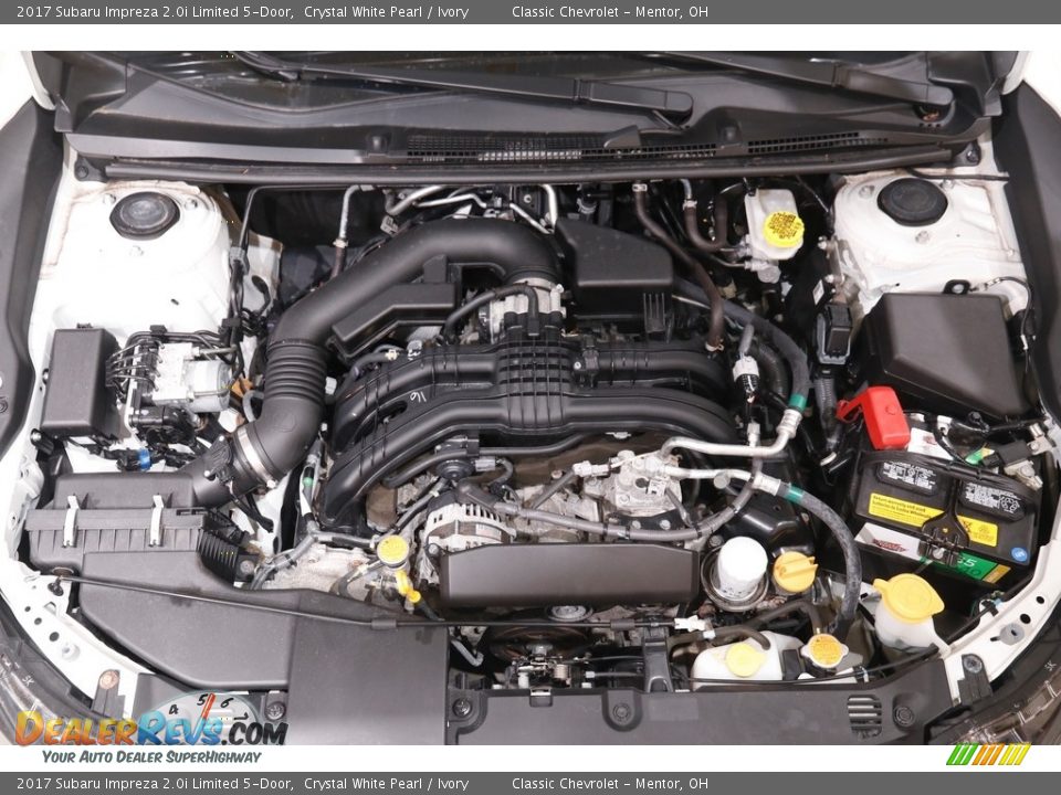 2017 Subaru Impreza 2.0i Limited 5-Door 2.0 Liter DI DOHC 16-Valve DAVCS Horizontally Opposed 4 Cylinder Engine Photo #25