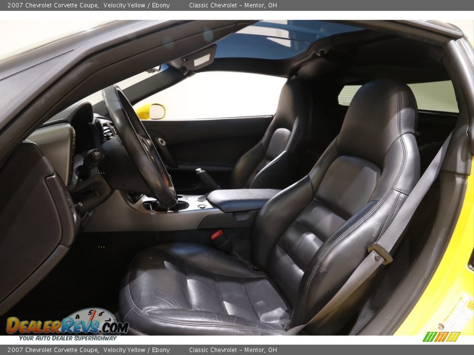 Front Seat of 2007 Chevrolet Corvette Coupe Photo #5