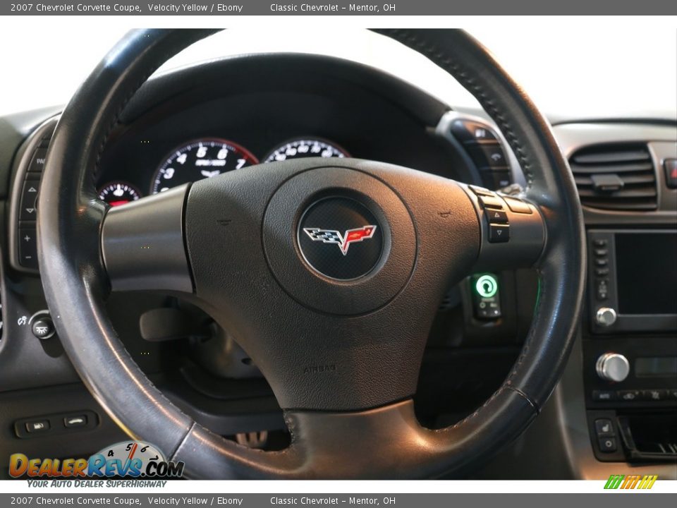 2007 Chevrolet Corvette Coupe Steering Wheel Photo #7