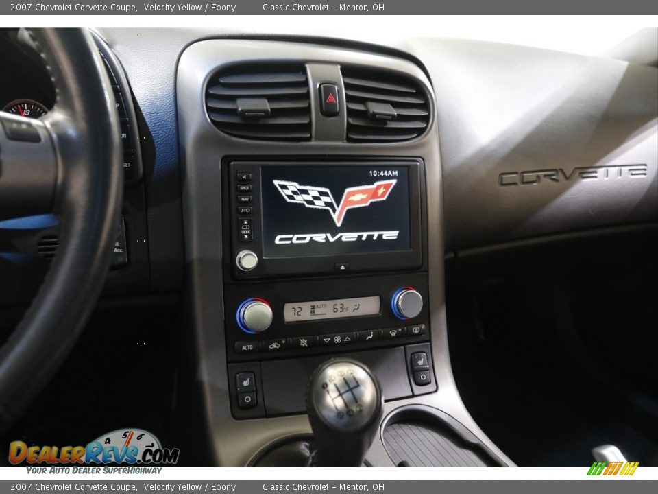 2007 Chevrolet Corvette Coupe Velocity Yellow / Ebony Photo #9