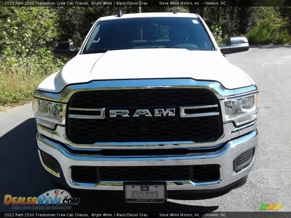 2022 Ram 2500 Tradesman Crew Cab Chassis Bright White / Black/Diesel Gray Photo #3