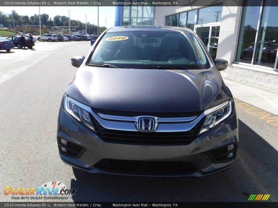 2019 Honda Odyssey EX-L Modern Steel Metallic / Gray Photo #5