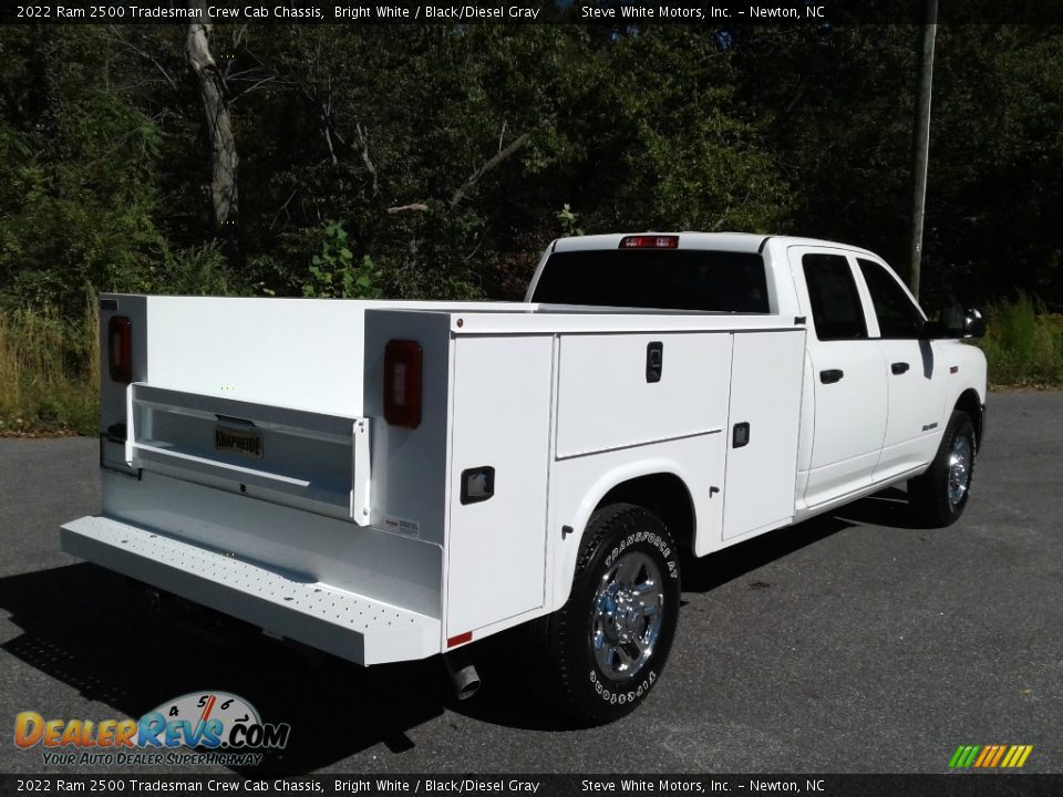 2022 Ram 2500 Tradesman Crew Cab Chassis Bright White / Black/Diesel Gray Photo #6