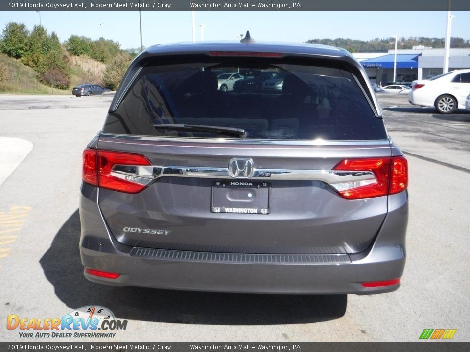 2019 Honda Odyssey EX-L Modern Steel Metallic / Gray Photo #9