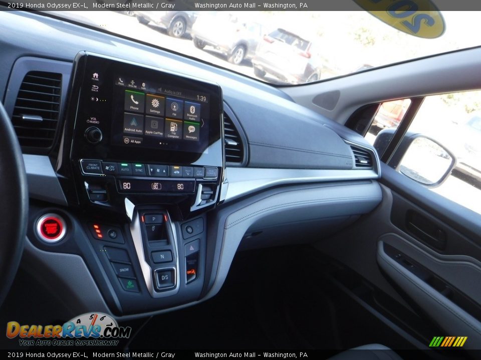 2019 Honda Odyssey EX-L Modern Steel Metallic / Gray Photo #18