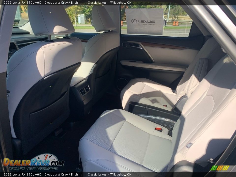 Rear Seat of 2022 Lexus RX 350L AWD Photo #3