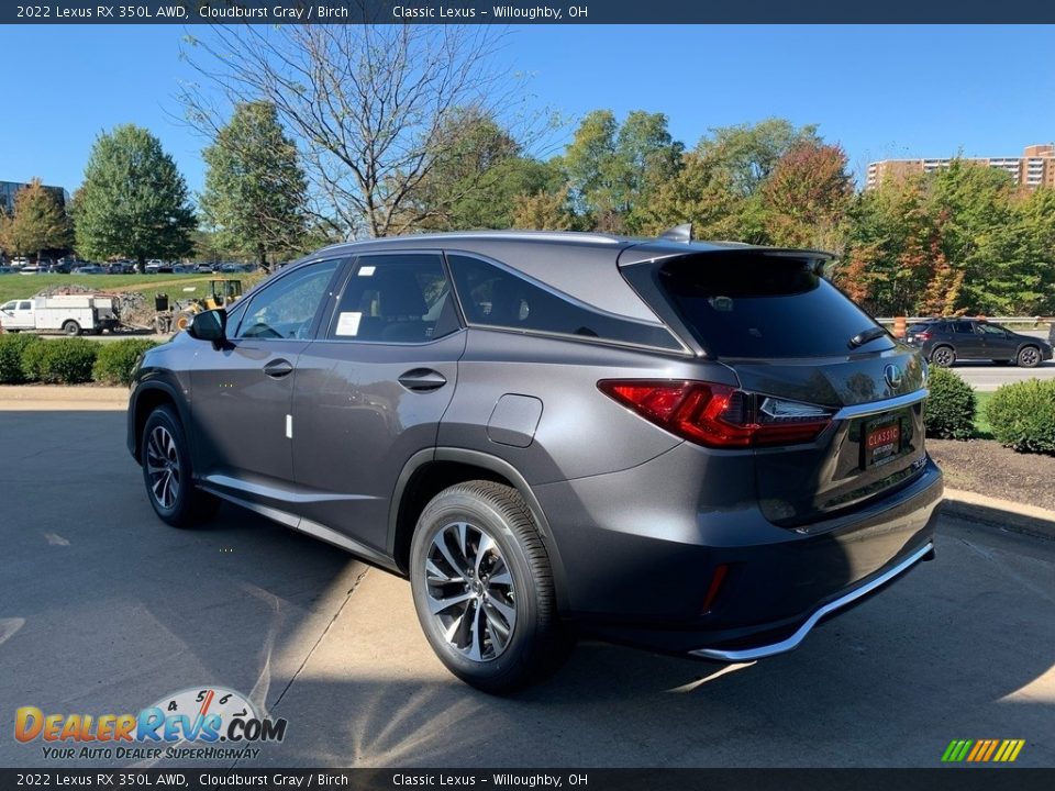 Cloudburst Gray 2022 Lexus RX 350L AWD Photo #4