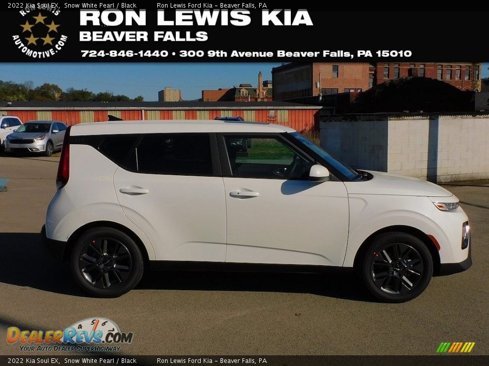2022 Kia Soul EX Snow White Pearl / Black Photo #1