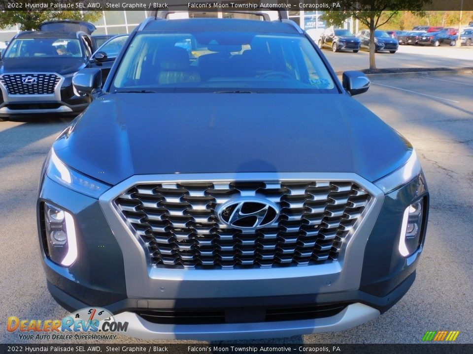 2022 Hyundai Palisade SEL AWD Steel Graphite / Black Photo #8