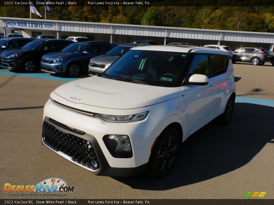 2022 Kia Soul EX Snow White Pearl / Black Photo #7