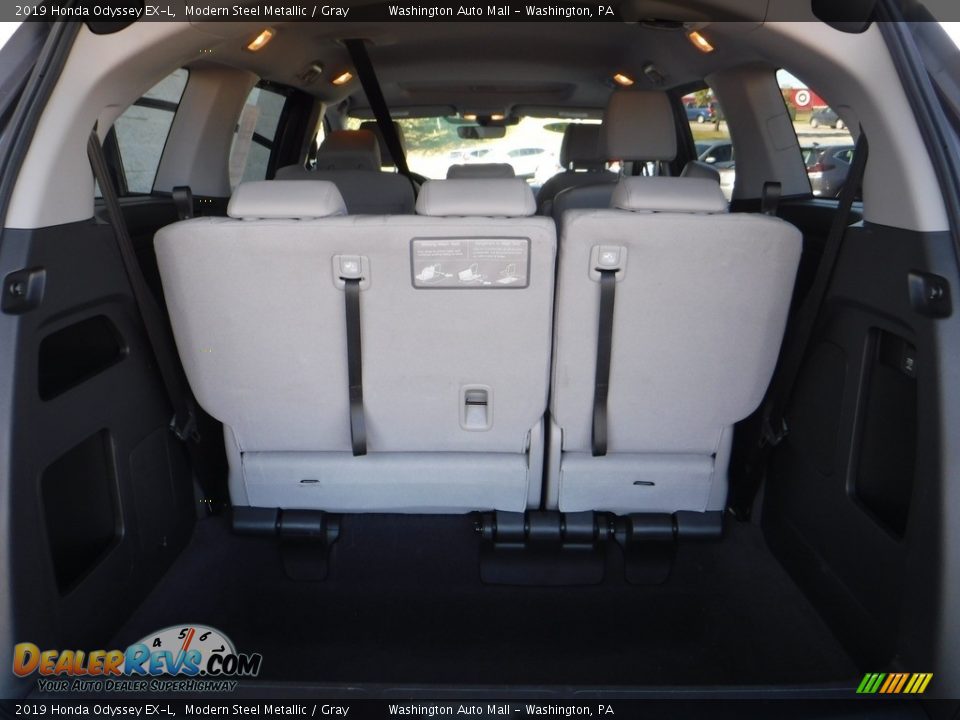 2019 Honda Odyssey EX-L Modern Steel Metallic / Gray Photo #35