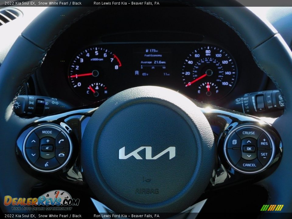 2022 Kia Soul EX Snow White Pearl / Black Photo #19