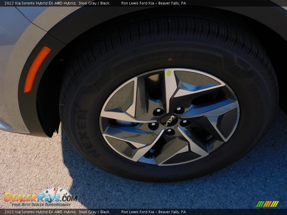 2022 Kia Sorento Hybrid EX AWD Hybrid Steel Gray / Black Photo #10