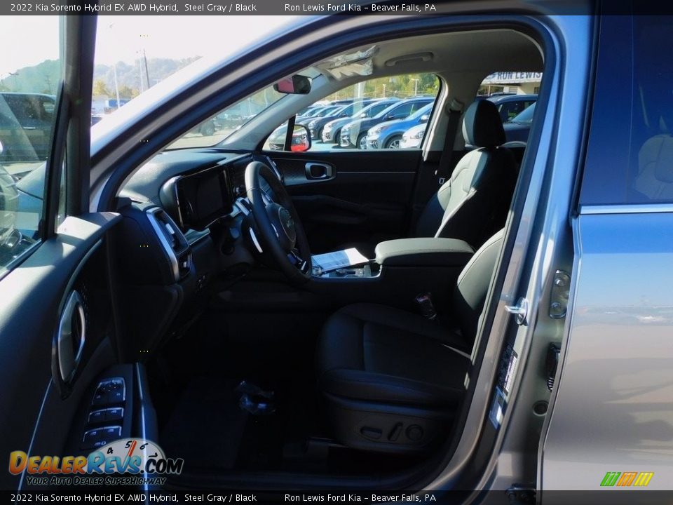 2022 Kia Sorento Hybrid EX AWD Hybrid Steel Gray / Black Photo #11