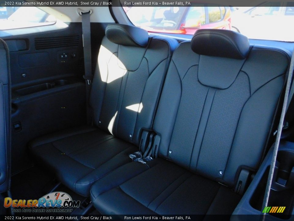 2022 Kia Sorento Hybrid EX AWD Hybrid Steel Gray / Black Photo #13