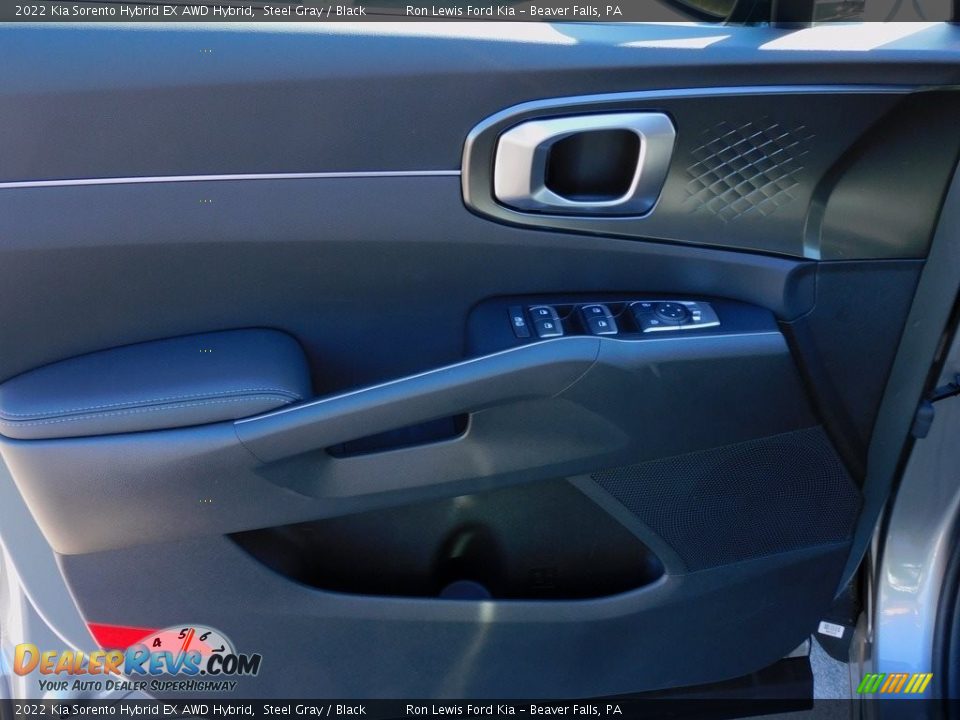 2022 Kia Sorento Hybrid EX AWD Hybrid Steel Gray / Black Photo #15