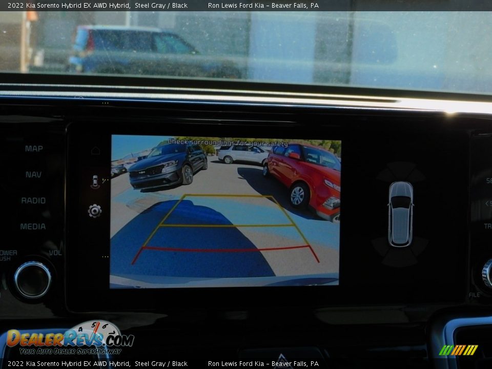 2022 Kia Sorento Hybrid EX AWD Hybrid Steel Gray / Black Photo #17