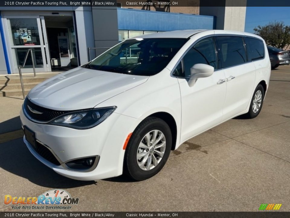 2018 Chrysler Pacifica Touring Plus Bright White / Black/Alloy Photo #1