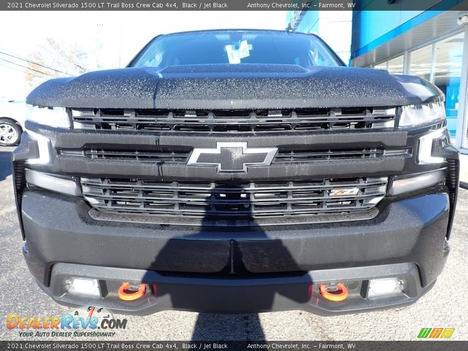 2021 Chevrolet Silverado 1500 LT Trail Boss Crew Cab 4x4 Black / Jet Black Photo #8