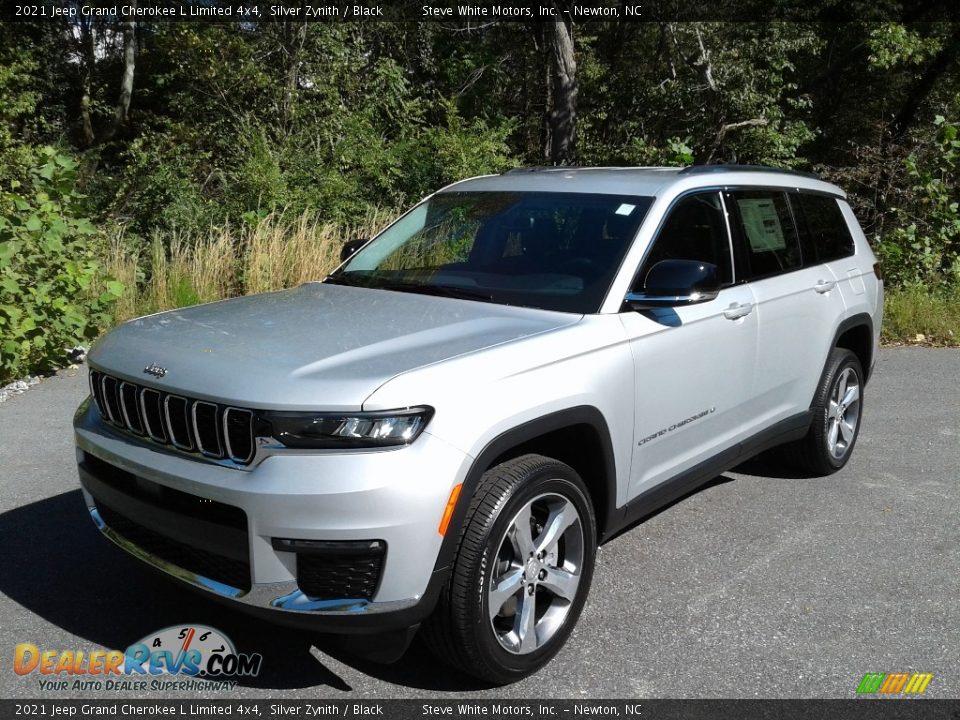 2021 Jeep Grand Cherokee L Limited 4x4 Silver Zynith / Black Photo #2