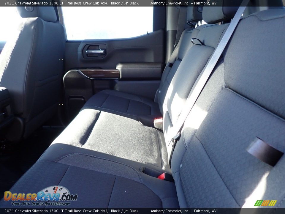 2021 Chevrolet Silverado 1500 LT Trail Boss Crew Cab 4x4 Black / Jet Black Photo #11