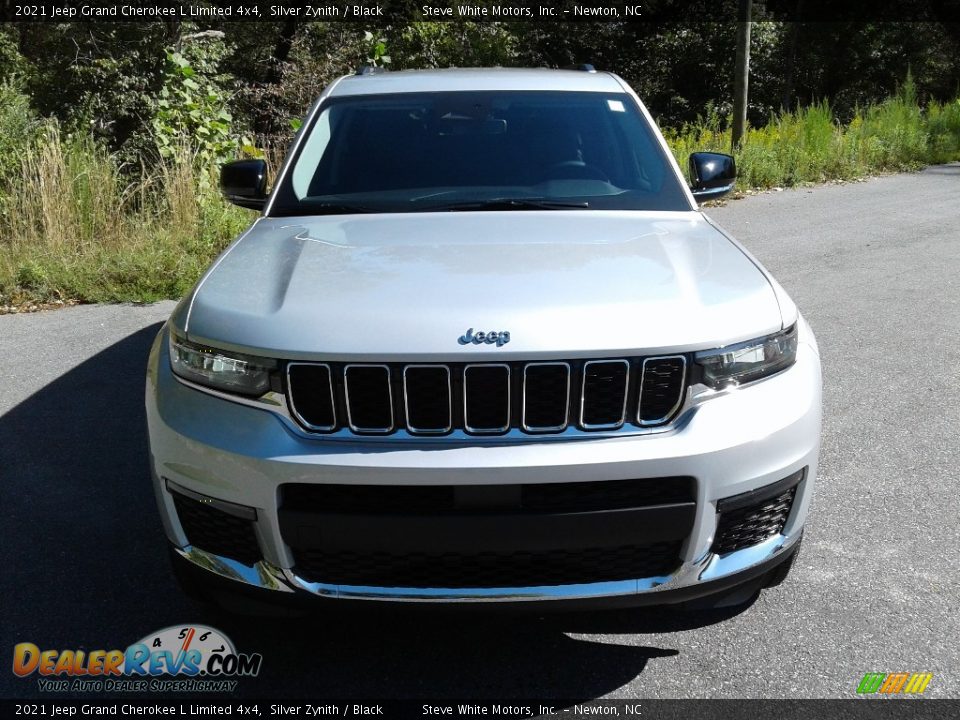 2021 Jeep Grand Cherokee L Limited 4x4 Silver Zynith / Black Photo #3