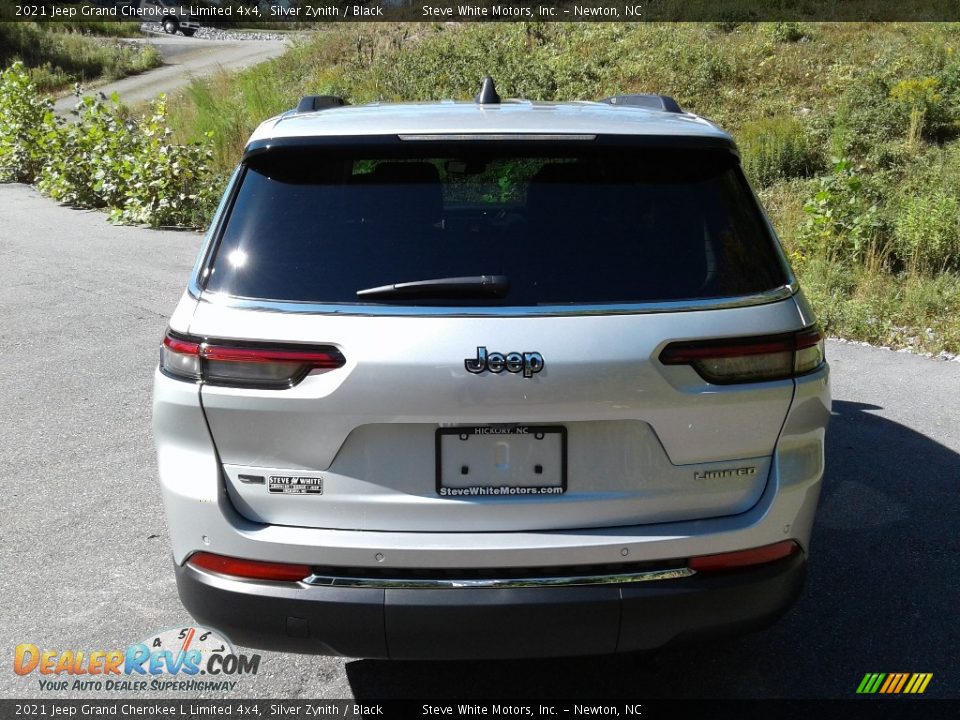 2021 Jeep Grand Cherokee L Limited 4x4 Silver Zynith / Black Photo #7