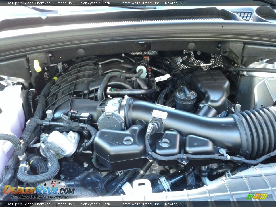 2021 Jeep Grand Cherokee L Limited 4x4 Silver Zynith / Black Photo #9