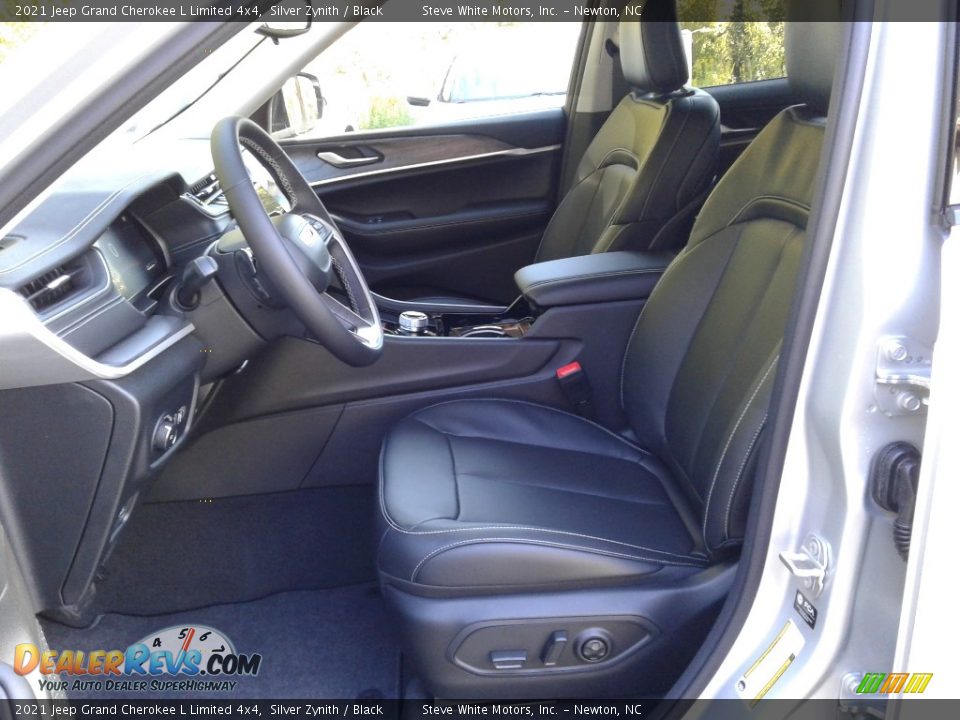 2021 Jeep Grand Cherokee L Limited 4x4 Silver Zynith / Black Photo #10
