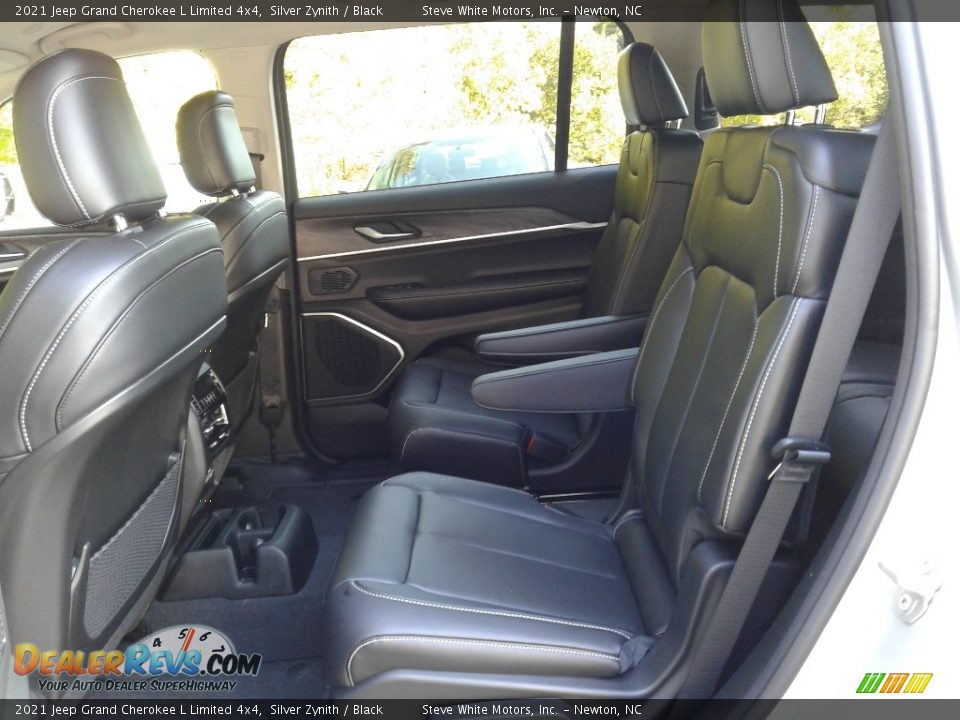 2021 Jeep Grand Cherokee L Limited 4x4 Silver Zynith / Black Photo #13