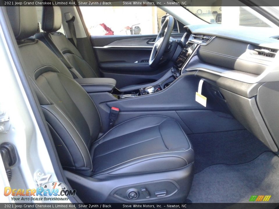 2021 Jeep Grand Cherokee L Limited 4x4 Silver Zynith / Black Photo #19