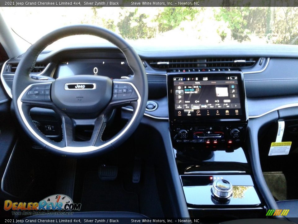 2021 Jeep Grand Cherokee L Limited 4x4 Silver Zynith / Black Photo #20