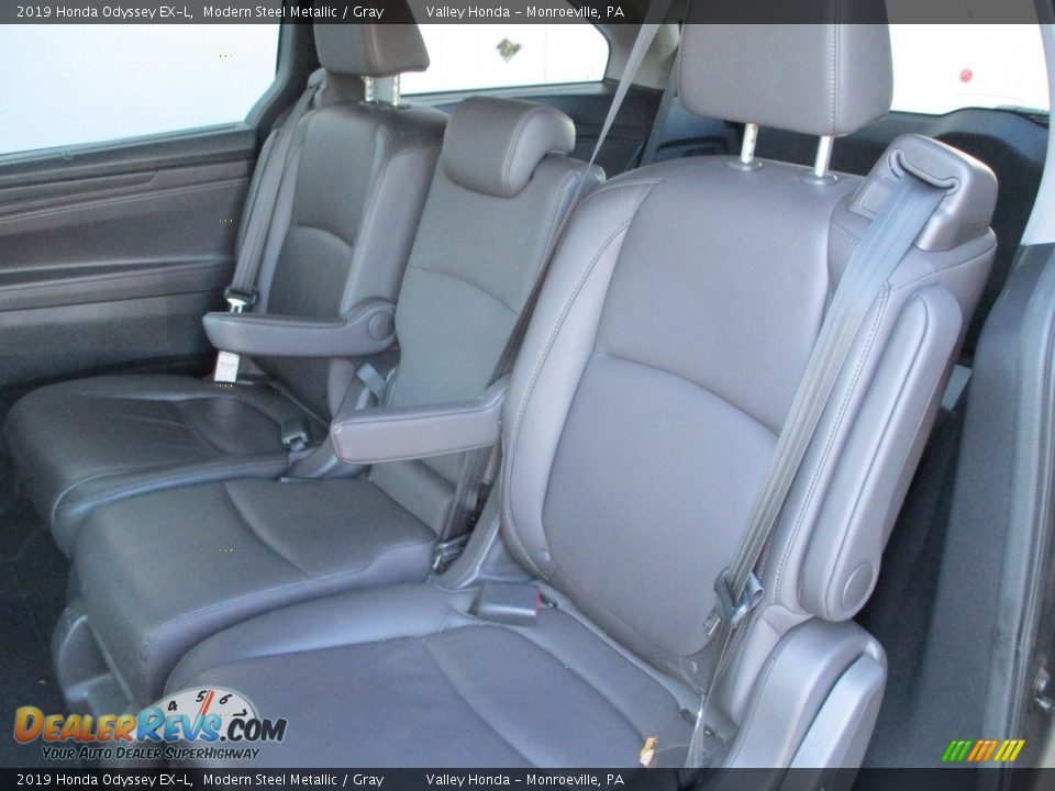 2019 Honda Odyssey EX-L Modern Steel Metallic / Gray Photo #13