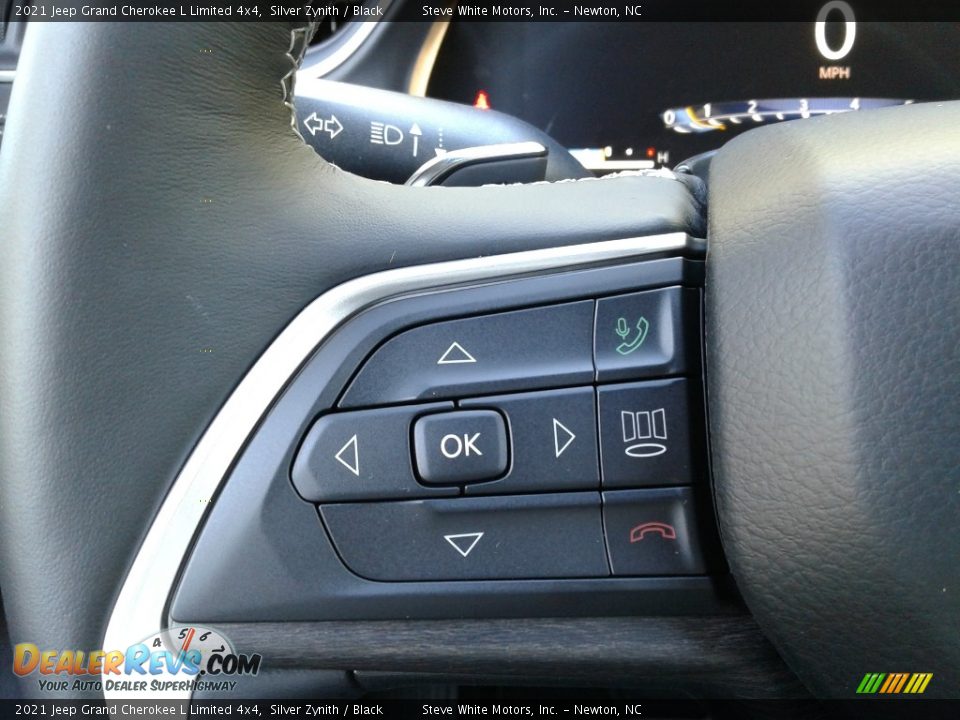 2021 Jeep Grand Cherokee L Limited 4x4 Silver Zynith / Black Photo #21