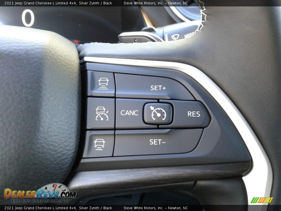 2021 Jeep Grand Cherokee L Limited 4x4 Silver Zynith / Black Photo #22