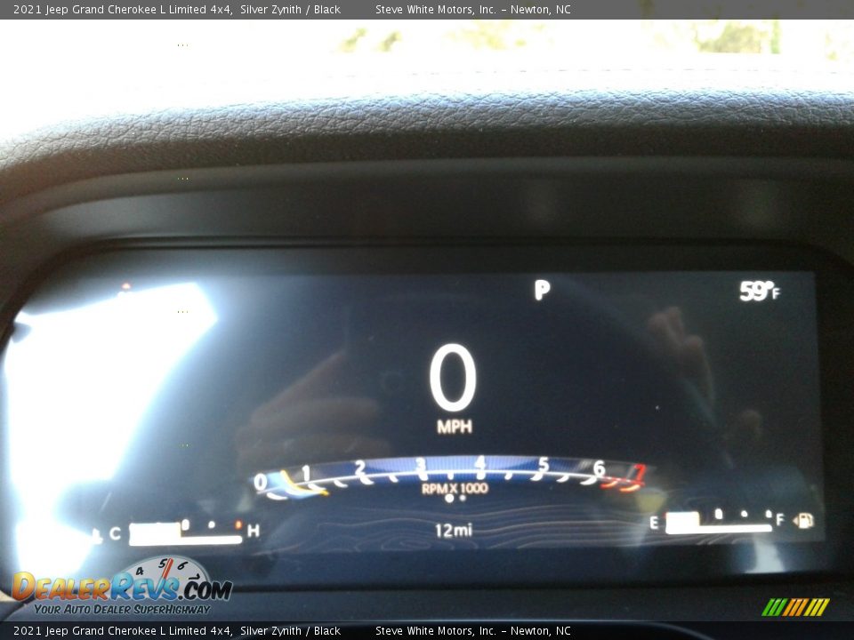 2021 Jeep Grand Cherokee L Limited 4x4 Silver Zynith / Black Photo #23