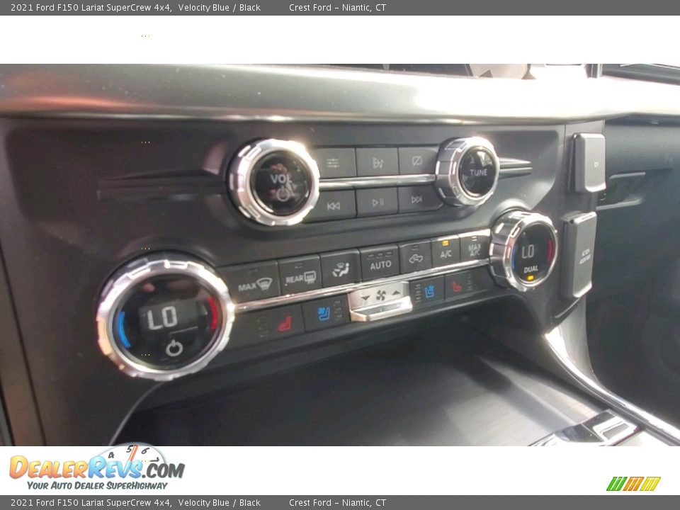 2021 Ford F150 Lariat SuperCrew 4x4 Velocity Blue / Black Photo #15