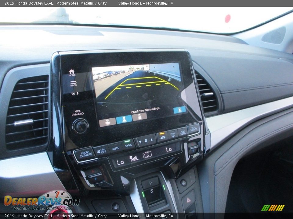 2019 Honda Odyssey EX-L Modern Steel Metallic / Gray Photo #18