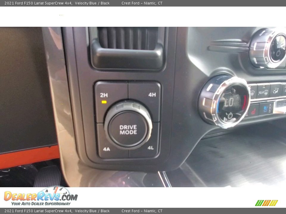 2021 Ford F150 Lariat SuperCrew 4x4 Velocity Blue / Black Photo #16