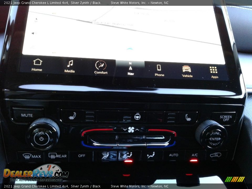 2021 Jeep Grand Cherokee L Limited 4x4 Silver Zynith / Black Photo #27