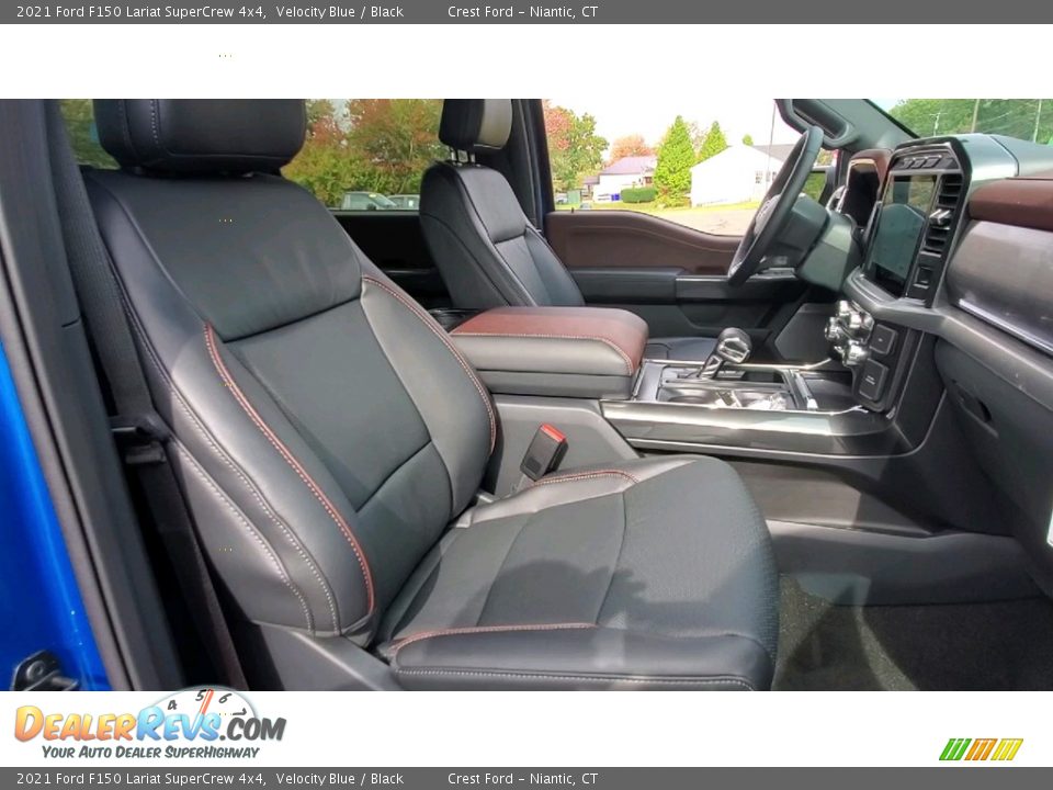 Front Seat of 2021 Ford F150 Lariat SuperCrew 4x4 Photo #24