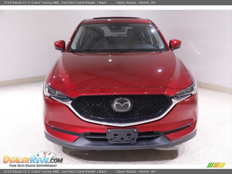 2018 Mazda CX-5 Grand Touring AWD Soul Red Crystal Metallic / Black Photo #2