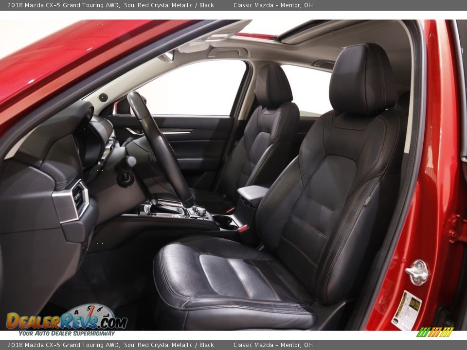 2018 Mazda CX-5 Grand Touring AWD Soul Red Crystal Metallic / Black Photo #5
