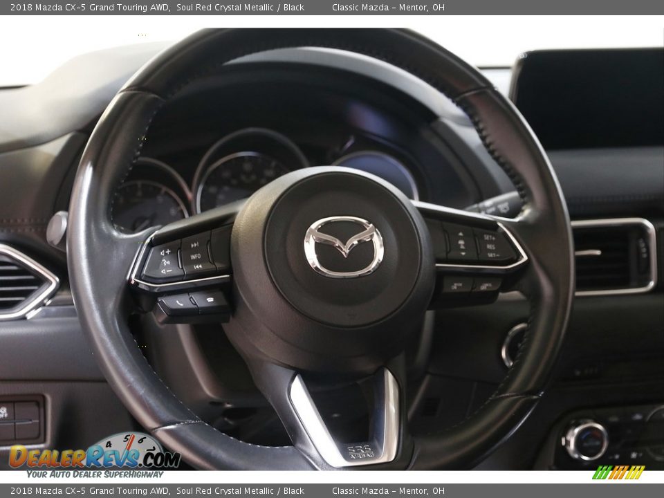2018 Mazda CX-5 Grand Touring AWD Soul Red Crystal Metallic / Black Photo #7