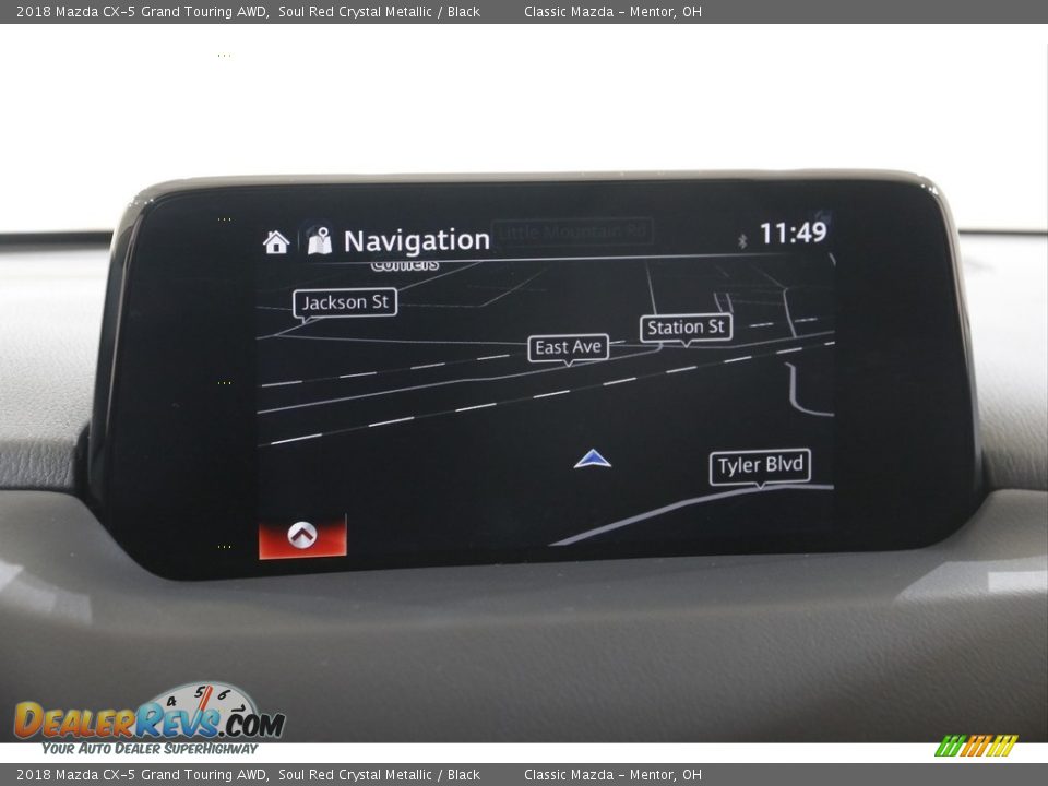 2018 Mazda CX-5 Grand Touring AWD Soul Red Crystal Metallic / Black Photo #10